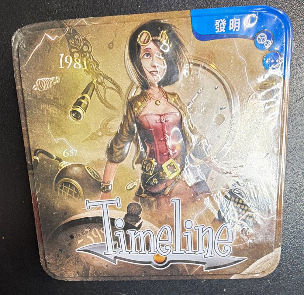 Asmodee Timeline Inventions Card Game Tin, 2-8 Players, Ages 8-11 (2014)
